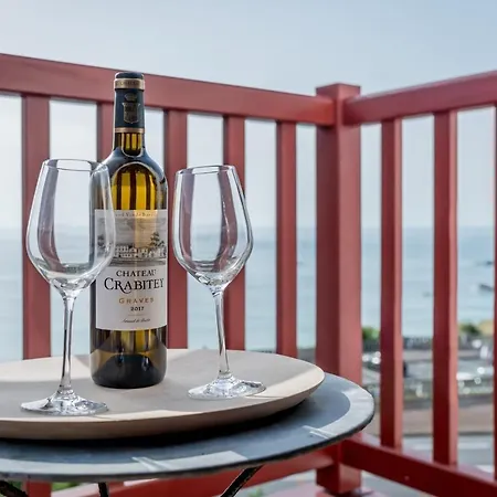 Lejlighed Anaiak Keyweek With Sea View And Balcony In Biarritz